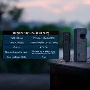 Imalent GR35 Premium Green or Red Laser 2800 Lumen 426m Throw Rechargeable EDC Flashlight with Charging Case