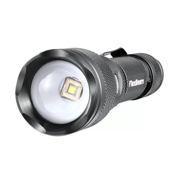 Powertac FlexBeam 1200 Lumen 700m Throw Adjustable Beam Rechargeable Flashlight - Image 8