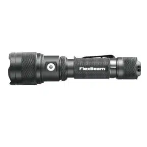 Powertac FlexBeam 1200 Lumen 700m Throw Adjustable Beam Rechargeable Flashlight