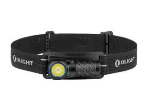 OPEN BOX Olight Perun 3 Mini 1250 Lumen 155m Throw Rechargeable LED Headlamp with 16340 Battery