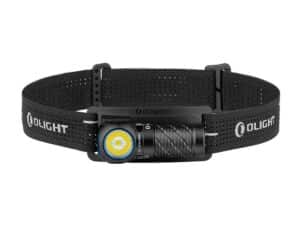 OPEN BOX Olight Perun 3 Mini 1250 Lumen 155m Throw Rechargeable LED Headlamp with 16340 Battery