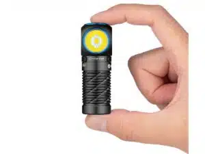 OPEN BOX Olight Perun 3 Mini 1250 Lumen 155m Throw Rechargeable LED Headlamp with 16340 Battery