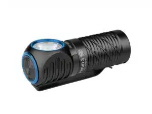 OPEN BOX Olight Perun 3 Mini 1250 Lumen 155m Throw Rechargeable LED Headlamp with 16340 Battery