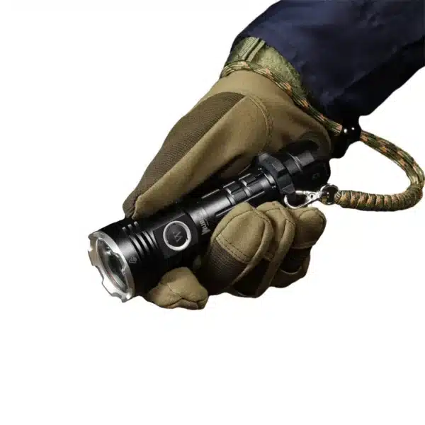 Wuben T600 1400 Lumen 600m Throw Rechargeable LED Tactical Flashlight with 18650 Battery - Image 8