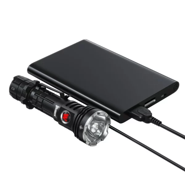 Wuben T600 1400 Lumen 600m Throw Rechargeable LED Tactical