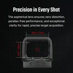 OPEN BOX Olight Osight SE Enclosed Optic with RMSc Footprint and Replaceable Battery