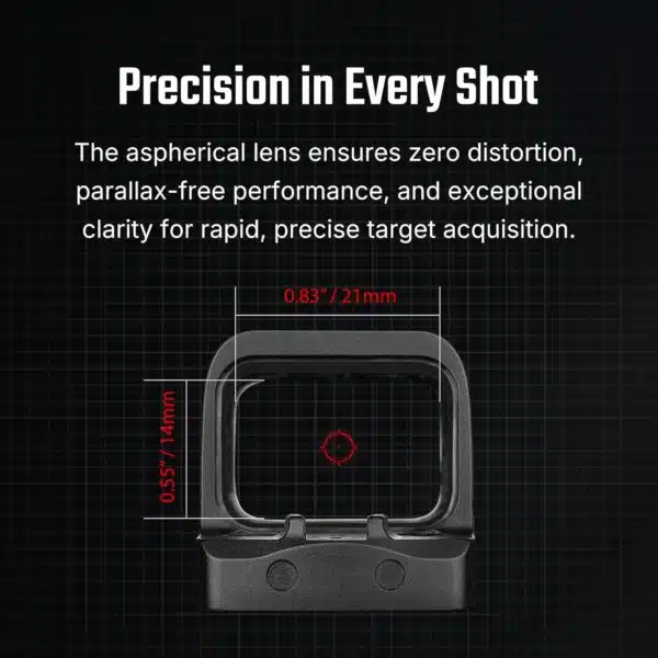 OPEN BOX Olight Osight SE Enclosed Optic with RMSc Footprint and Replaceable Battery - Image 7