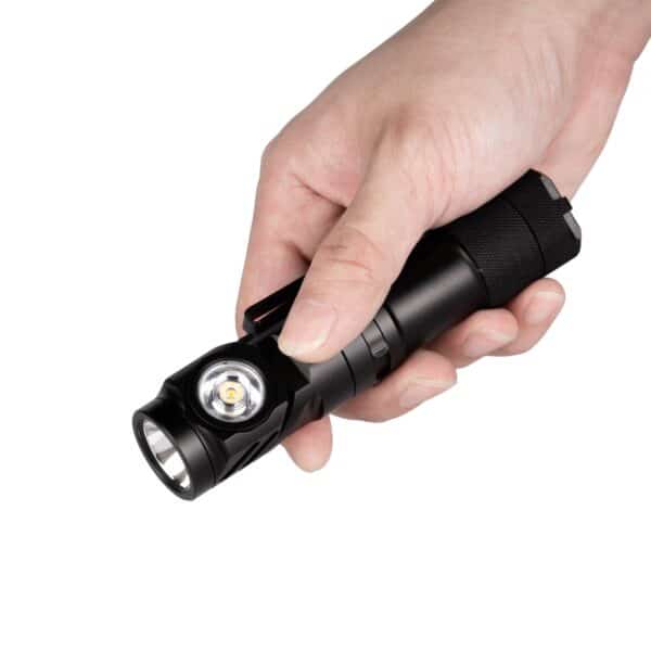 Wuben L1 Osram P9 2000 Lumen 350m Throw Rechargeable LED Dual Light Flashlight - Image 9