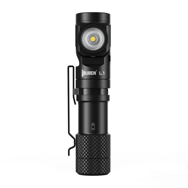 Wuben L1 Osram P9 2000 Lumen 350m Throw Rechargeable LED Dual Light Flashlight - Image 6