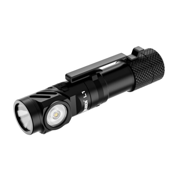 Wuben L1 Osram P9 2000 Lumen 350m Throw Rechargeable LED Dual Light Flashlight
