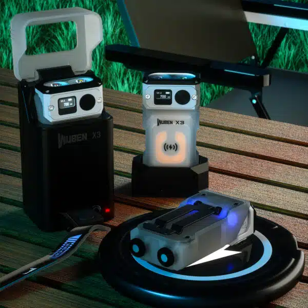 OPEN BOX Wuben X3 700 Lumen 102m Throw Rechargeable LED EDC Flashlight - Image 46