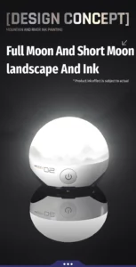 TrustFire SC02 RGB Touch Control Camping Lantern with Hook
