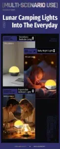TrustFire SC02 RGB Touch Control Camping Lantern with Hook