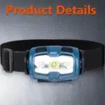 TrustFire SH05 240 Lumen 200m Throw Rechargeable LED Headlamp with 2000mAh Battery