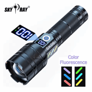 TrustFire SK06 1000 Lumen 150m Throw Rechargeable LED EDC Flashlight