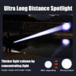 TrustFire SK06 1000 Lumen 150m Throw Rechargeable LED EDC Flashlight