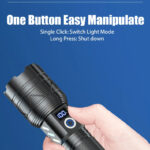 TrustFire SK06 1000 Lumen 150m Throw Rechargeable LED EDC Flashlight