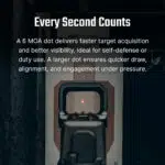 OPEN BOX Olight Osight K 6 MOA Red Dot Sight with RMSc Footprint