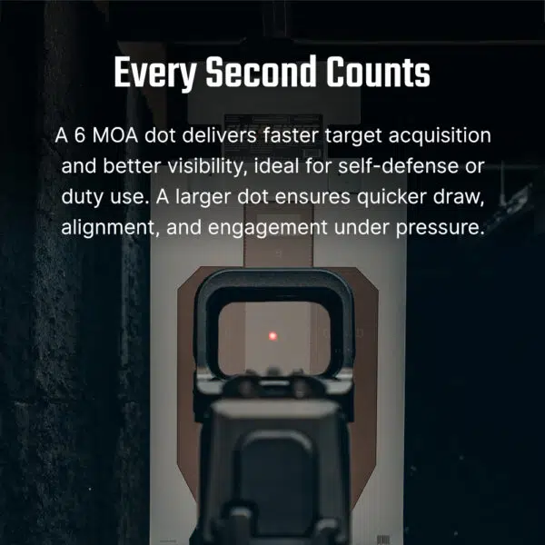 OPEN BOX Olight Osight K 6 MOA Red Dot Sight with RMSc Footprint - Image 4