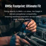 OPEN BOX Olight Osight K 6 MOA Red Dot Sight with RMSc Footprint