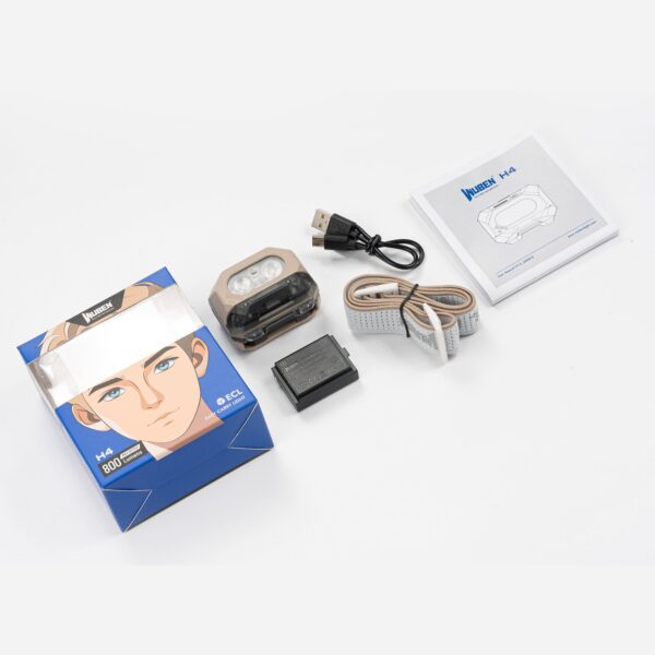 Wuben H4 800 Lumen 200m Throw Rechargeable LED Headlamp - Image 11