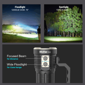 Wurkkos TS32 13000 Lumen 584m Dual-Beam Rechargeable LED Flashlight