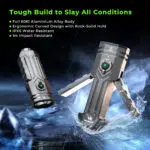 OPEN BOX Wurkkos HD02 3200 Lumen 330m Throw Rechargeable LED Flashlight