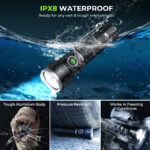 Wurkkos TS28 3200 Lumen 506m Throw Rechargeable LED Flashlight