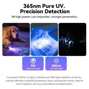 Sofirn SR23 3300 Lumen 200m + 365nm UV Rechargeable Flashlight