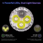 Sofirn SR23 3300 Lumen 200m + 365nm UV Rechargeable Flashlight