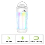 Wurkkos CL01 550 Lumen 360° RGB Rechargeable Camping Lantern