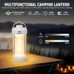 Wurkkos CL01 550 Lumen 360° RGB Rechargeable Camping Lantern