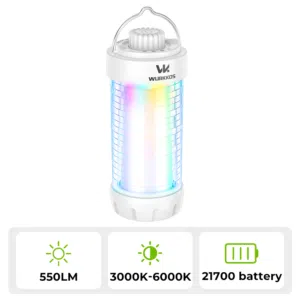 Wurkkos CL01 550 Lumen 360° RGB Rechargeable Camping Lantern