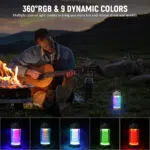 Wurkkos CL01 550 Lumen 360° RGB Rechargeable Camping Lantern