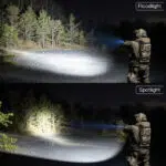 Olight PL X 1200 Lumen Dual Beam USB C Rail Mounted Weapon Light Papa Lima