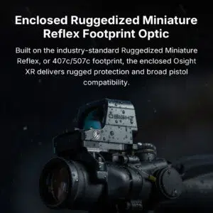 Olight Osight XR Enclosed Red Dot Sight with RMR Footprint