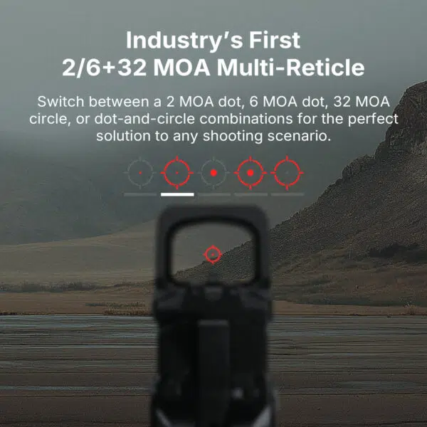 Olight Osight XR Enclosed Red Dot Sight with RMR Footprint - Image 6