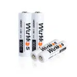 Wurkkos 14500 900mAh Rechargeable Li-ion Battery button - 3.7V High-Capacity Cell (1 Battery per Pack)
