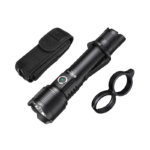OPEN BOX - Brinyte PT16 2000 Lumens Rechargeable Tactical Flashlight - SFT70 LED, 608m Beam, USB-C Charging