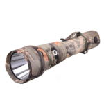 OPEN BOX Powertac Huntsman XLT 1200 Lumen 1000m Throw Rechargeable Tactical Flashlight