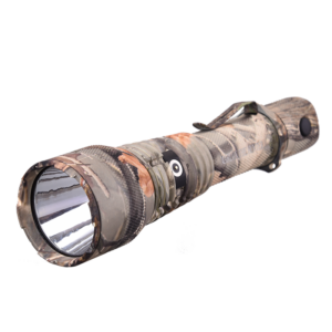 OPEN BOX Powertac Huntsman XLT 1200 Lumen 1000m Throw Rechargeable Tactical Flashlight