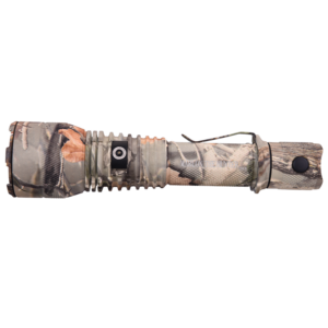 OPEN BOX Powertac Huntsman XLT 1200 Lumen 1000m Throw Rechargeable Tactical Flashlight