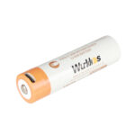 Wurkkos 18650 3000mAh USB Rechargeable Li-ion Battery button- 3.6V Built-in USB Charging Flat-Top Cell (1 Battery per Pack)