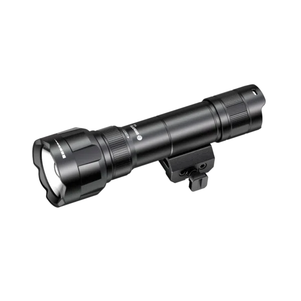 OPEN BOX -Brinyte T40 Green Beam Hunting Flashlight - 1650 Lumens White / Green LED, USB-C Rechargeable, 490m Beam (No Remote Switch)
