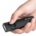 OPEN BOX Olight ArkPro Lite 1200 Lumens Rechargeable EDC Flashlight with Red, UV & SOS – Magnetic Charging (Copy)