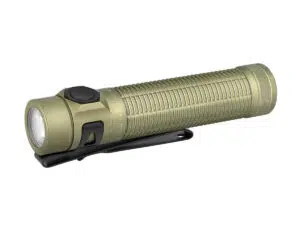 Olight Baton Ultra 1800 Lumens Rechargeable EDC Flashlight - Olive Green - Includes 3500mAh Battery