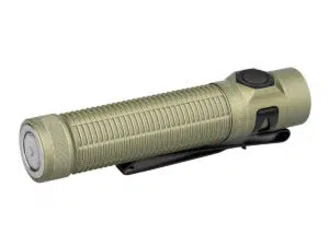 Olight Baton Ultra 1800 Lumens Rechargeable EDC Flashlight - Olive Green - Includes 3500mAh Battery