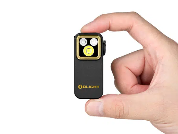 Olight Oclip Pro S 600 Lumens Compact Clip-On EDC Flashlight with White, RGB & 365nm UV Light - Image 7
