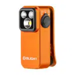 Olight Oclip Pro S 600 Lumens Compact Clip-On EDC Flashlight with White, RGB & 365nm UV Light