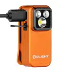 Olight Oclip Pro S 600 Lumens Compact Clip-On EDC Flashlight with White, RGB & 365nm UV Light